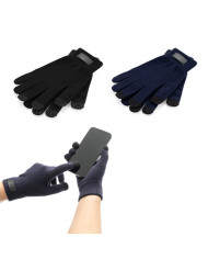 BURROW. Gants en polyester recyclé (100% rPET), avec embouts tactiles