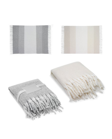 COMFY. Couverture en polyester recyclé (100% rPET) (300 g/m²), au toucher mohair