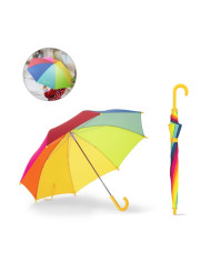 OLIVIA. Parapluie coloré pour enfants 19 pouces en polyester