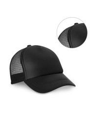 NICOLA BK. Casquette en polyester et maille (150 g/m²)
