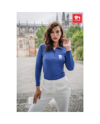 THC BERN WOMEN. Polo à manches longues pour femme