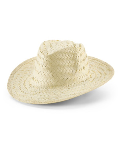 EDWARD. Chapeau de paille naturel