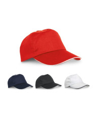 CLAIRE. Casquette sandwich en 100% polyester