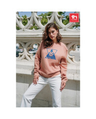 THC DELTA. Sweat unisexe en coton et polyester