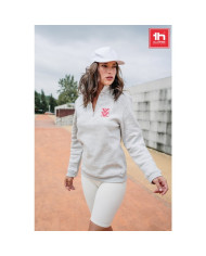 THC BUDAPEST. Sweat-shirt col zippé unisexe