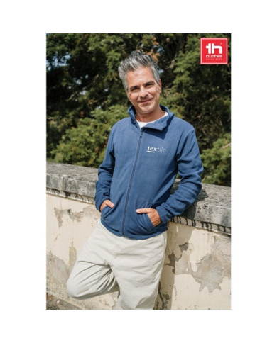 THC HELSINKI. Veste polaire pour homme en polyester