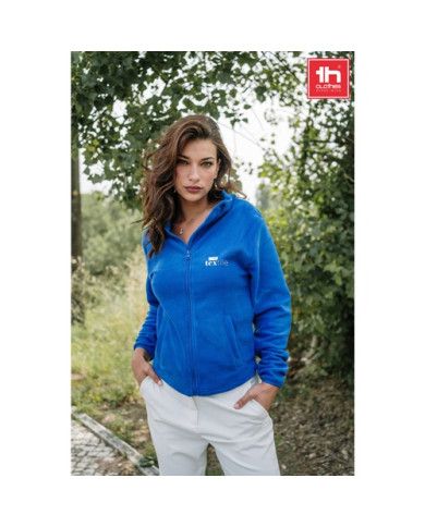 THC HELSINKI WOMEN. Veste polaire ceinturée en polyester pour femme