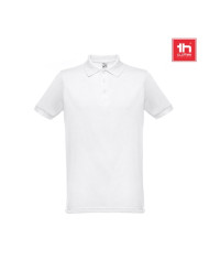 THC BERLIN WH. Polo à manches courtes pour homme. Couleur blanche
