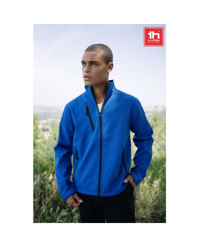 THC EANES. Veste softshell (unisexe) en polyester et élasthanne