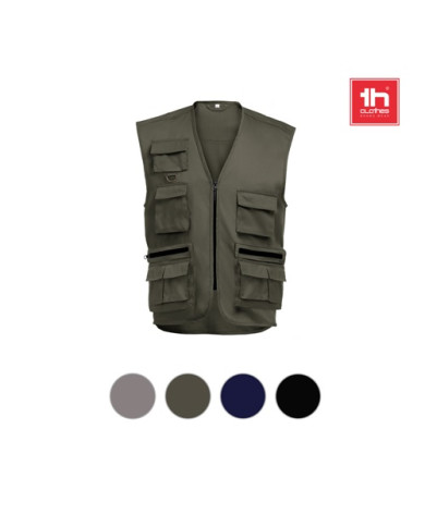 THC PIXEL 3XL. Gilet avec plusieurs poches