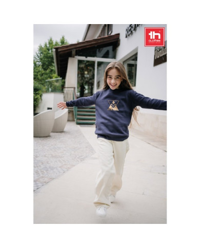THC DELTA KIDS. Sweat-shirt pour enfants en coton et polyester recyclés