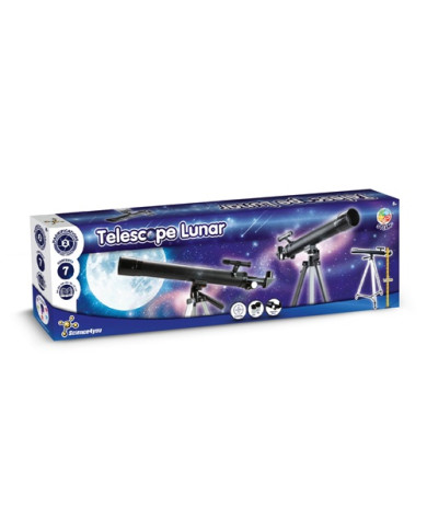 Telescopio educativo con cuadernillo de la Luna | 2M Numérique