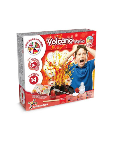 VOLCANIC ERUPTION GAME. Jeu éducatif pour enfants