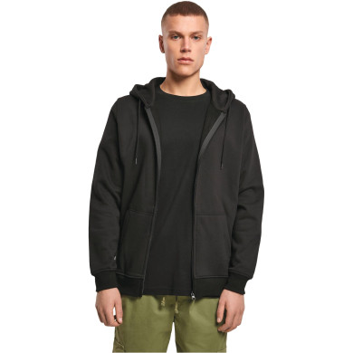 Sweat zippé capuche lourd