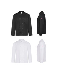 VL BACO. Veste de cuisine à manches longues (190 g/m²)