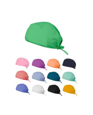 VL SAGA. Casquette hygiénique (140 g/m²) 100 % microfibre
