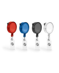 YEATS. Porte-badge extensible avec clip métallique