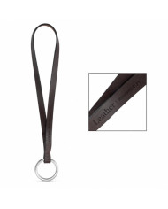 Échantillon imprimé de Lanyard LEATHER Short Slim (10 mm)