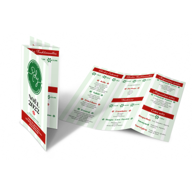 Folded leaflets