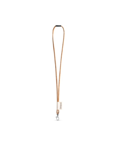 CORK lanyard ø 5 mm with safety breakaway | 2M Numérique