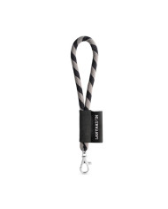 SET Lanyard TUBE Short (Ø 7 mm) avec mousqueton à doigt de 9 mm