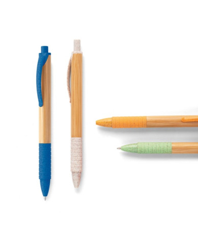 KUMA bamboo pen with non-slip grip | 2M Numérique