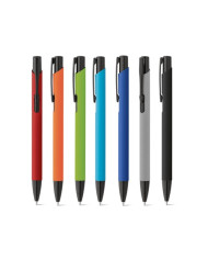 POPPINS. Stylo en aluminium avec finition en caoutchouc