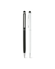 ZOE BK. Stylo à bille en aluminium avec pointe tactile