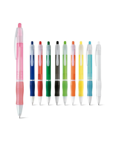SLIM BK. Stylo à bille en ABS avec antidérapant