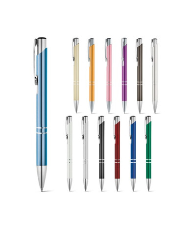 BETA aluminium pen with metal clip | 2M Numérique