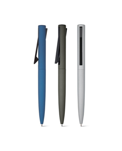 CONVEX. Stylo en aluminium recyclé (100% rAL) et ABS recyclé (100% rABS) avec clip