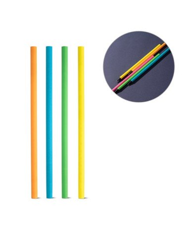 LUCIAN fluorescent HB wooden pencil | 2M Numérique