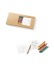 JAGUAR. Set de coloriage livré dans un étui cartonné