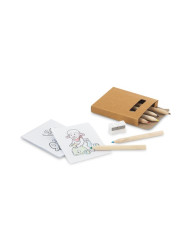 ANIM. Set de coloriage dans une boîte carton