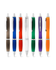 SWING rPET. Stylo bille en PET recyclé (100% rPET) avec attache métallique