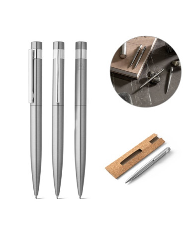 ALEXA recycled stainless steel twist pen | 2M Numérique