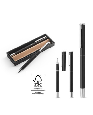 Set LEAH de bolígrafo y rollerball 94 % rAL | 2M Numérique