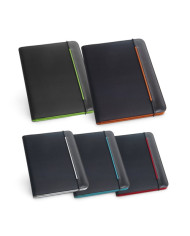 FITZGERALD. Porte-documents A4 en PU et 800D avec bloc de pages lignées