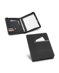 AUSTER. Porte-documents A4 A4 en 600D avec bloc de pages lignées