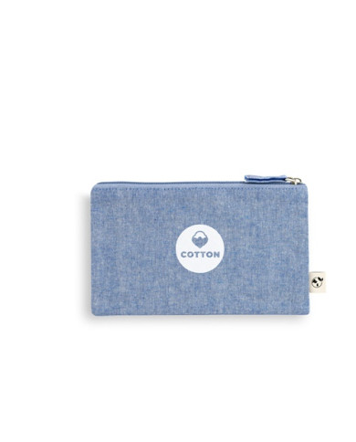 MILLIE. Pochette multifonctions en coton recyclé (70%) et polyester (30% rPET) (140 g/m²) (140 g/m²)