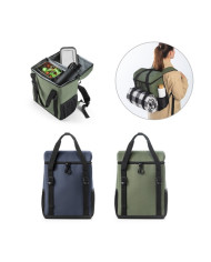 ROMA L. Sac à dos isotherme rembourré en polyester recyclé 600D ripstop 16 L