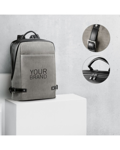 Mochila DIVERGENT II para portátil con detalles metálicos | 2M Numérique