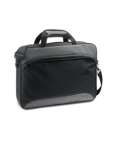 SANTANA. Sacoche pour ordinateur portable 15'6'' en polyester 600D 2Tone er 300D