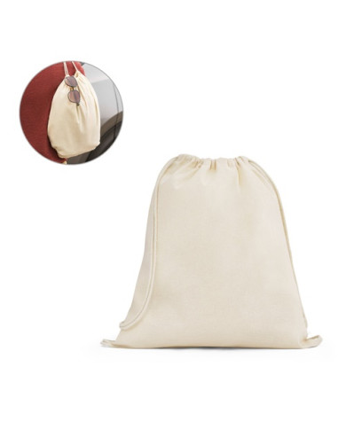 DAHAB. Sac à dos 100% coton (140 g/m²)