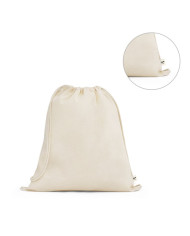 BELIZE. Sac à dos 100% coton biologique (140 g/m²)