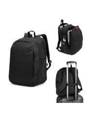 UDINE. Sac avec un compartiment à ouverture complète en polyester recyclé haute densité 300D 16 pouces