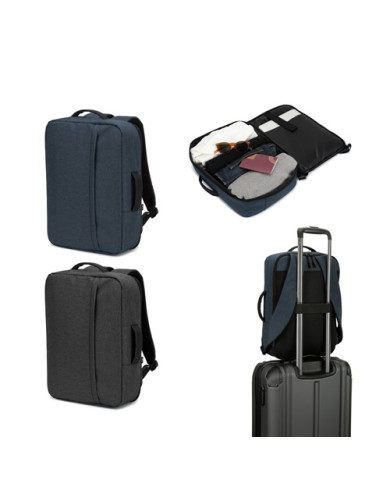 NIAMEY backpack for 15.6" laptops, two carry modes | 2M Numérique