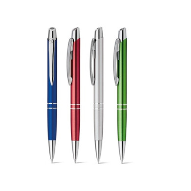 Ball pen in aluminium