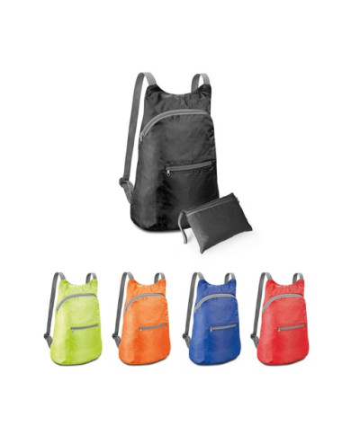 BARCELONA. Sac à dos pliable en polyester 210D ripstop