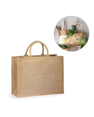 SHANTI. Sac en toile de jute (360 g/m²)